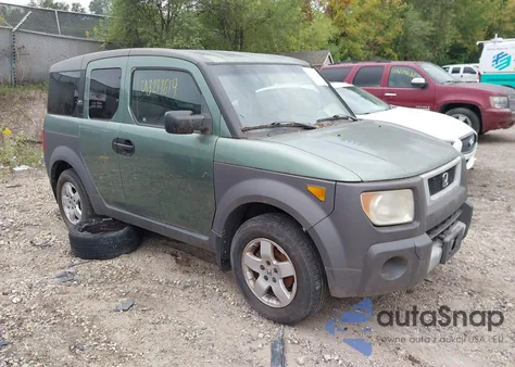 2004 Honda Element Ex from USA, damaged, VIN 5J6YH27504L007778